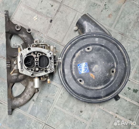 Впуск под Солекс на охц ford sierra