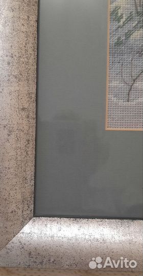 Готовая вышивка крестом в раме