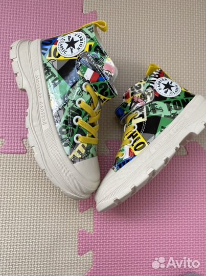 Сапоги весна новые на девочку 24 размер