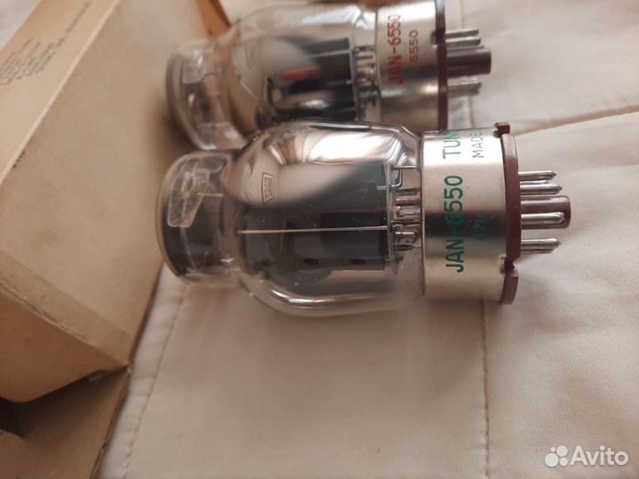 Tung-Sol JAN-6550 пара