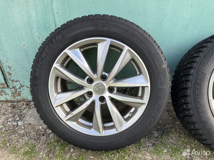 Колеса в сборе r17 оригинал Infiniti Q50 диски