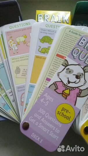 Brain Quest английский веера 3-4 4-5 5-6
