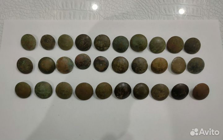 Старинные царские пуговицы