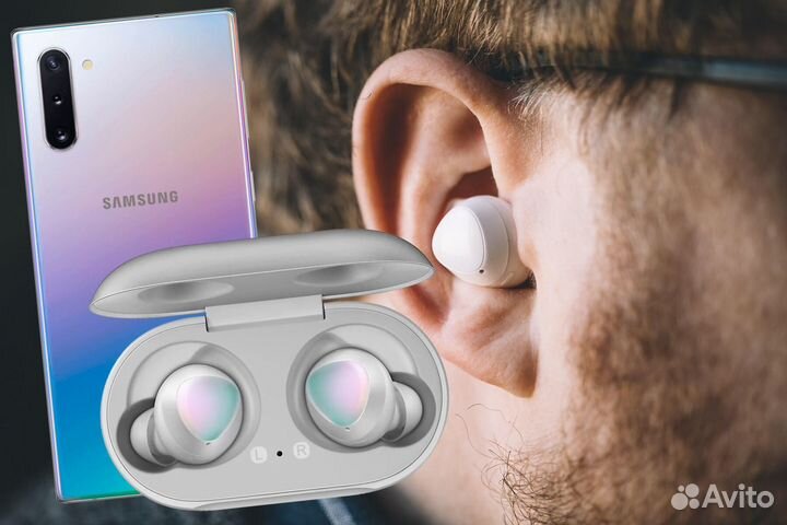 Беспроводные наушники samsung galaxy buds plus
