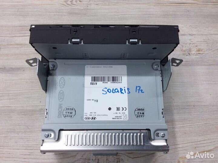 Магнитола Hyundai Solaris седан G4FG 2017