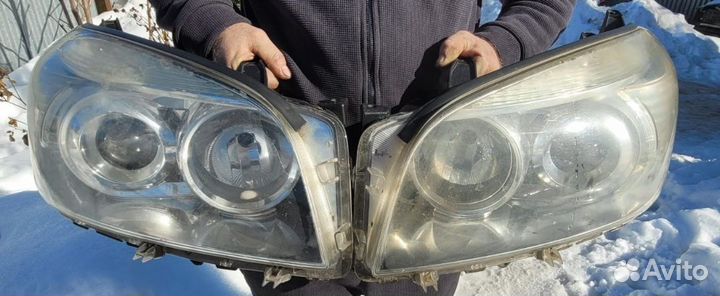 Фары Toyota rav4, оригинал, бу, комплект из 2 шт