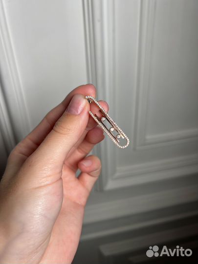 Серьги Messika Boucles D'Oreilles Move 10th PM 108