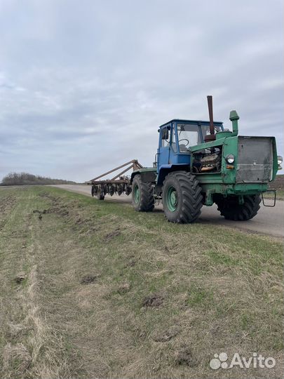 Дискование земли