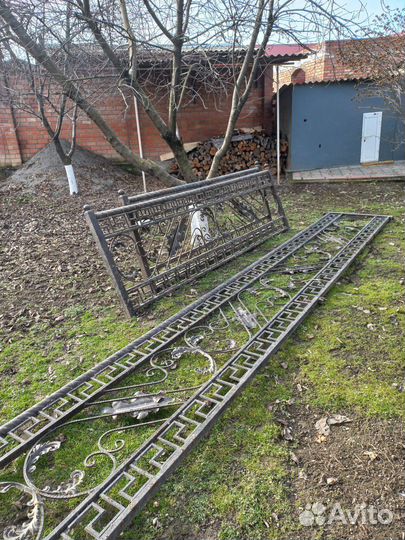 Кованные перила бу