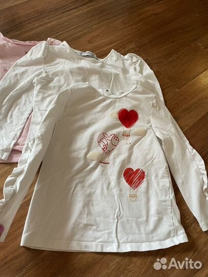 Лонгслив для девочки 98