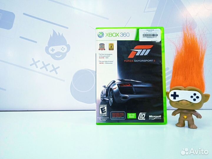 Диск для Xbox 360 Forza Motorsport 3 б/у