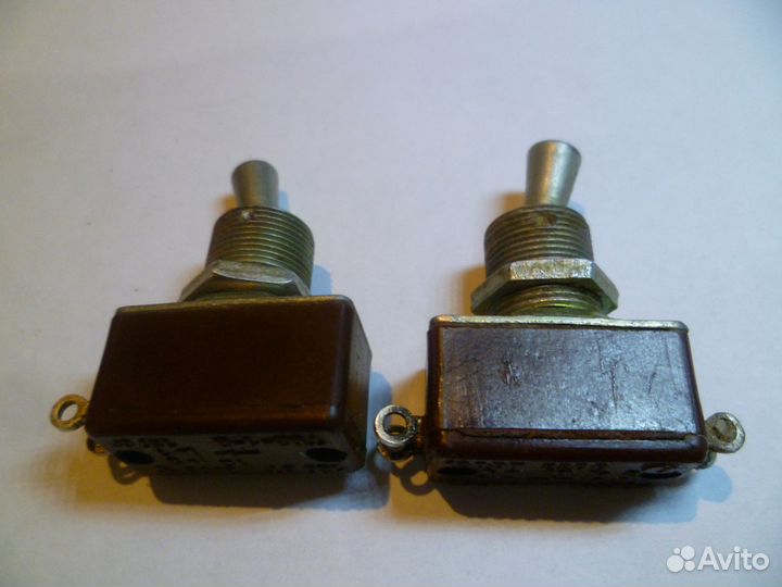 Переключатель тумблерный тв2-1, тв2-1-2 из СССР