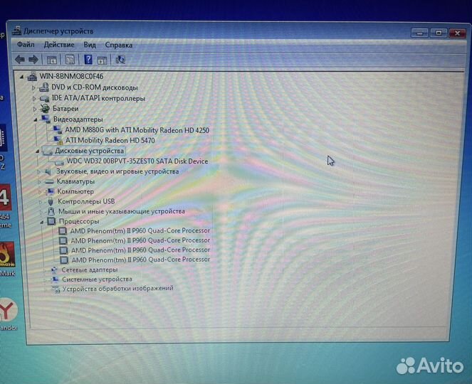 Ноутбук HP G62 4 ядра, 6 гб. DDR3