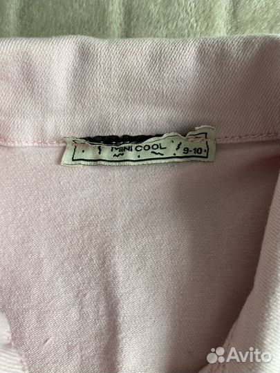 Джинсовый жилет для девочеки 134