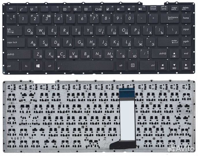 Клавиатура Asus X451 X451CA черная
