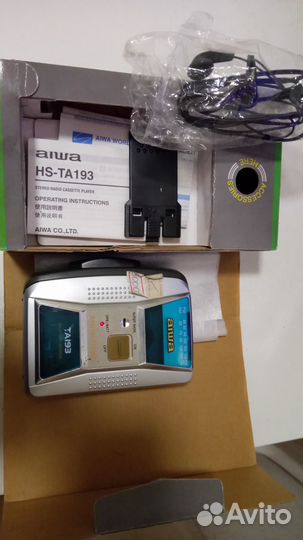 Плеер кассетный aiwa hs-ta193