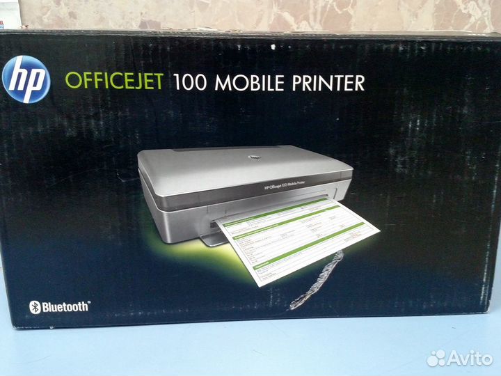 Мобильный принтер HP Officejet 100 Mobile новый