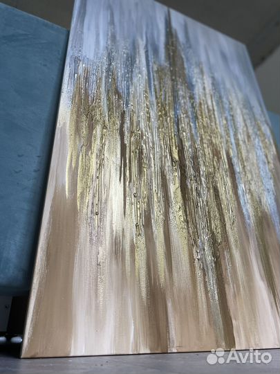 Интерьерная картина текстурная большая