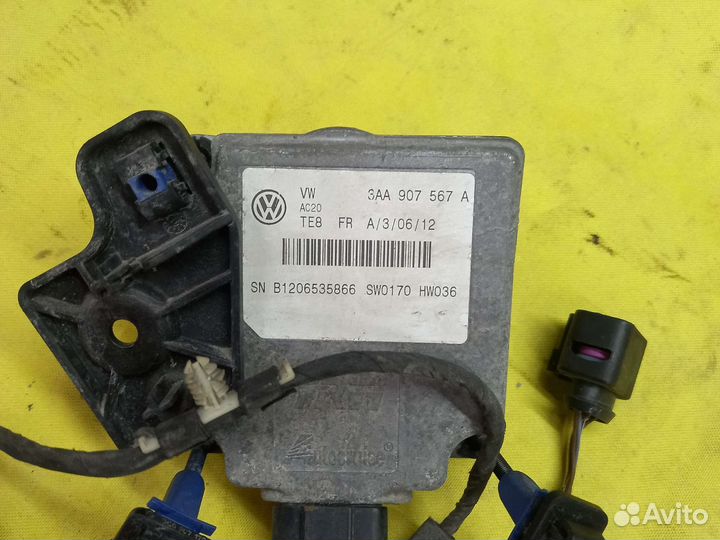 Радар активного круиз контроля vw Passat b6 b7
