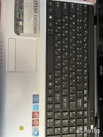 Ноутбук msi на запчасти