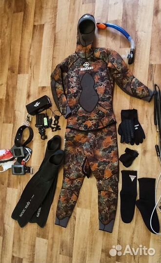 Гидрокостюм для подводной охоты 7мм