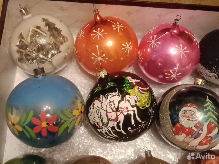 Елочные игрушки СССР шары1