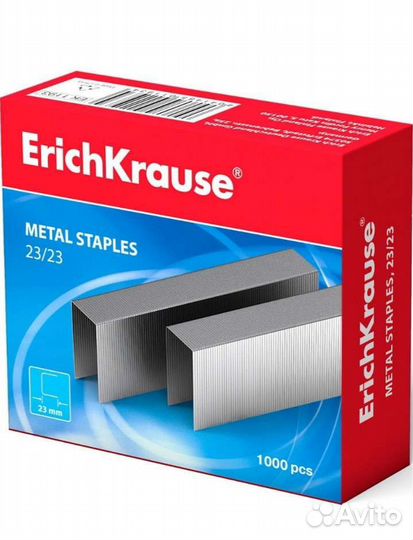 Скобы для степлера 23/23 - 6 пачек