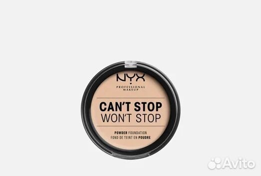 Пудра Nyx Can’t Stop Won’t Stop