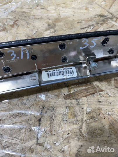 Декоративные планки дверей заднее левое Bmw X5 E70