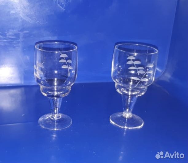 Стопки стекло, хрусталь
