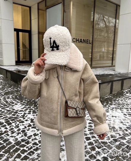 Кепка меховая женская