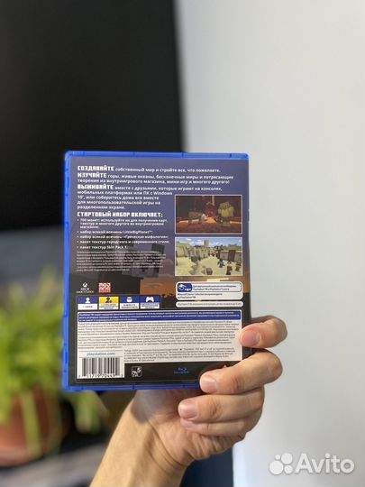 Диски на ps4 Minecraft
