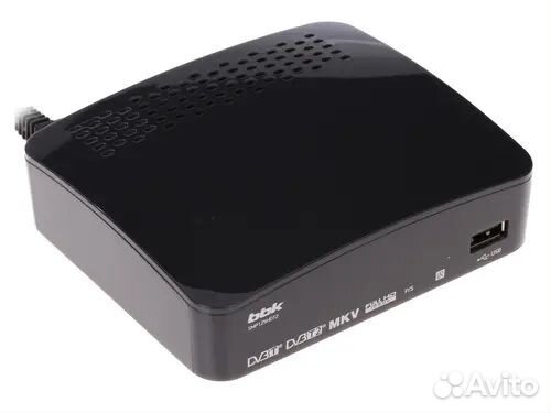 Цифровой тв-тюнер, приставка BBK smp125hdt2