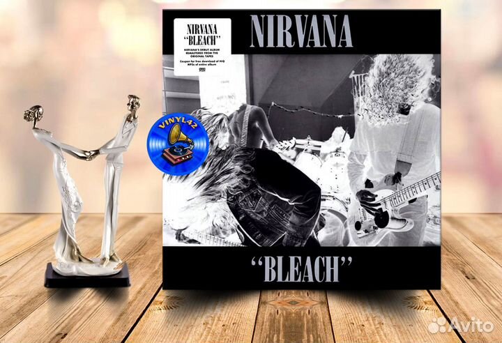 Nirvana - Bleach 2 LP виниловая пластинка