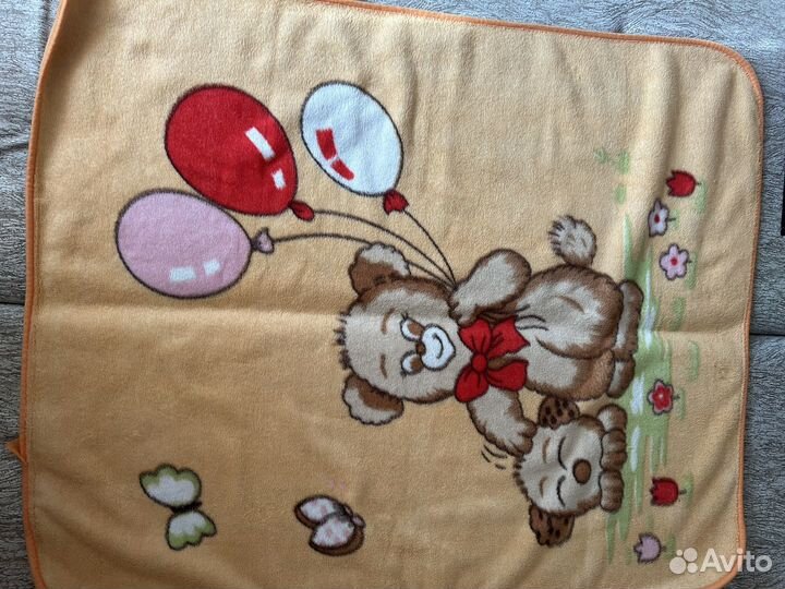 Плед детский плюшевый 110*140