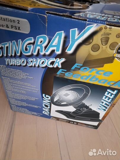 Руль, педали Sting Ray для Play station 1, 2, PSX