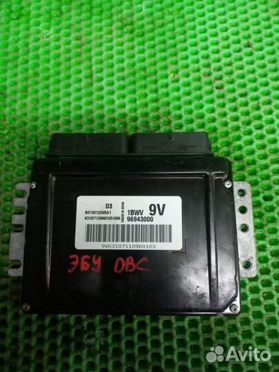 Эбу двс Daewoo Matiz F8CV 2012