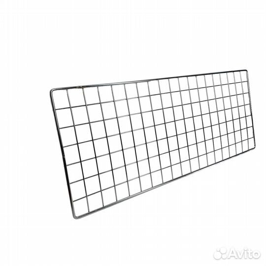Панель-сетка 1000*400мм, хром