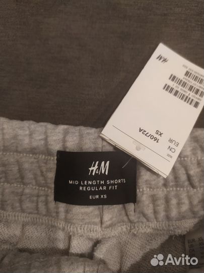 Новые шорты и рубашка поло H&M