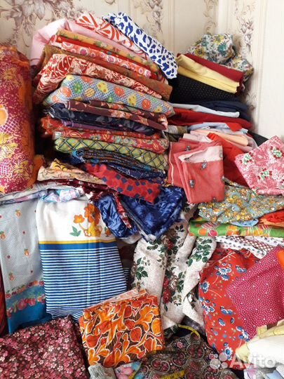 Ткань СССР для одежды.пеленок.пальто