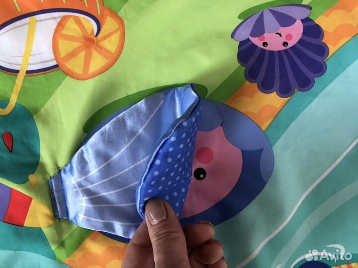 Дорожный развивающий коврик fisher price