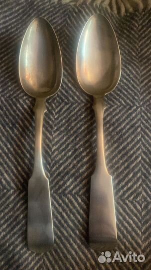 Ложки 1813г Серебро М.Ч 84 проба 107 грамм