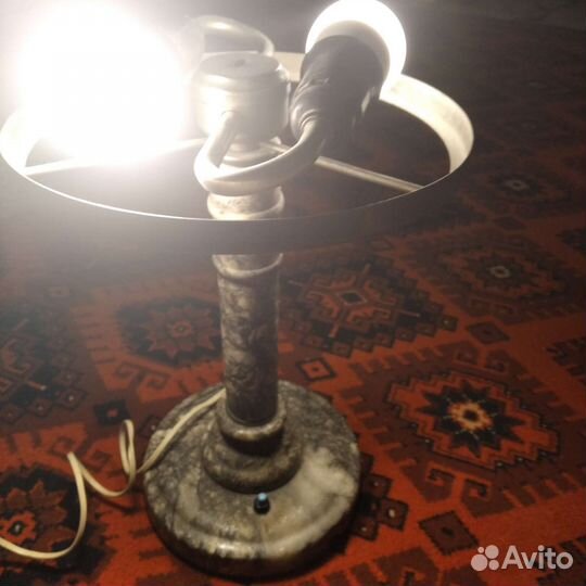 Лампа СССР мрамор