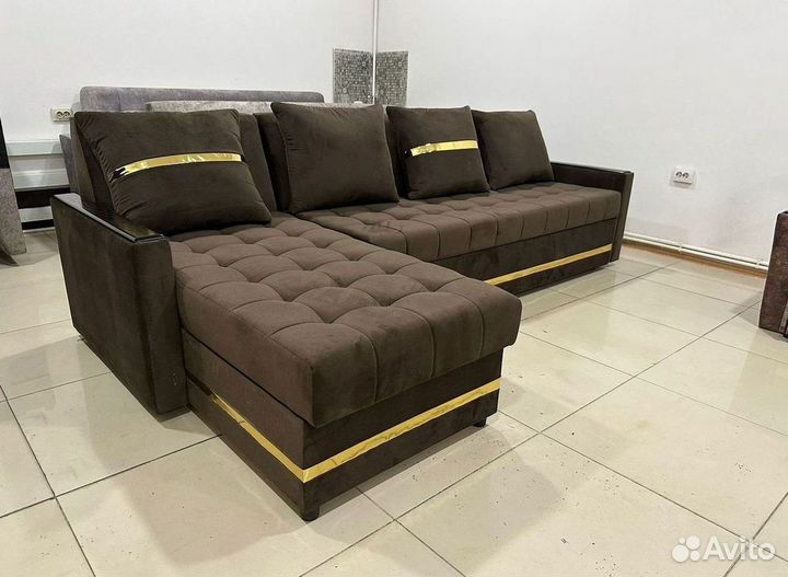 Угловой диван раскладной на заказ