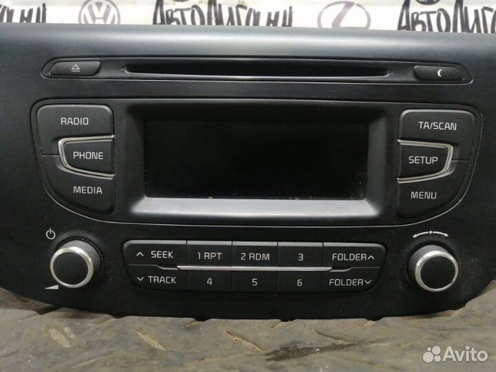 Магнитола Kia Ceed 2 G4FG 2017