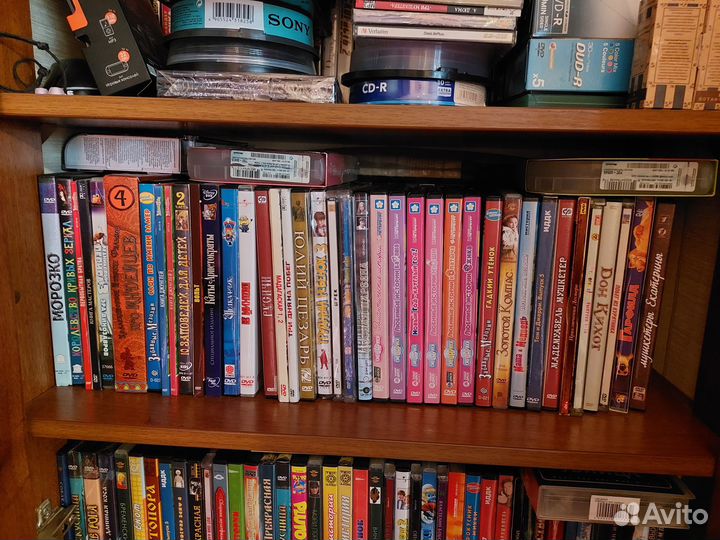 Коллекция DVD фильмов