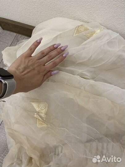 Ламбрикен 3м + органза выс 245 комплект штор