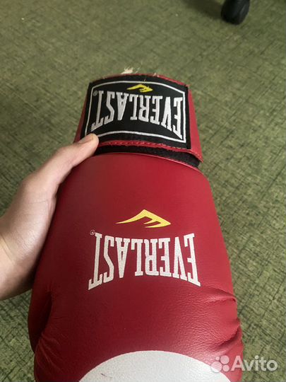 Боксерские перчатки everlast 10 oz