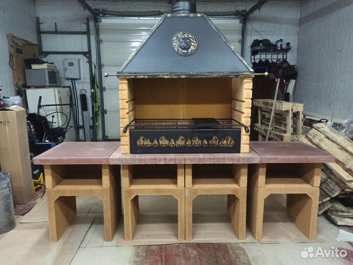 Печь для комплекта барбекю с доставкой