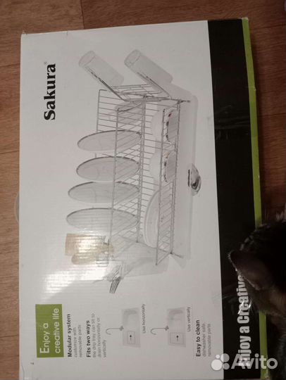 Сушилка для посуды настольная